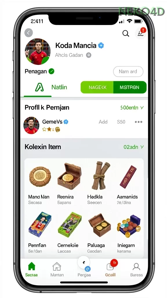 Cuplikan layar FC888 — aktivitas
